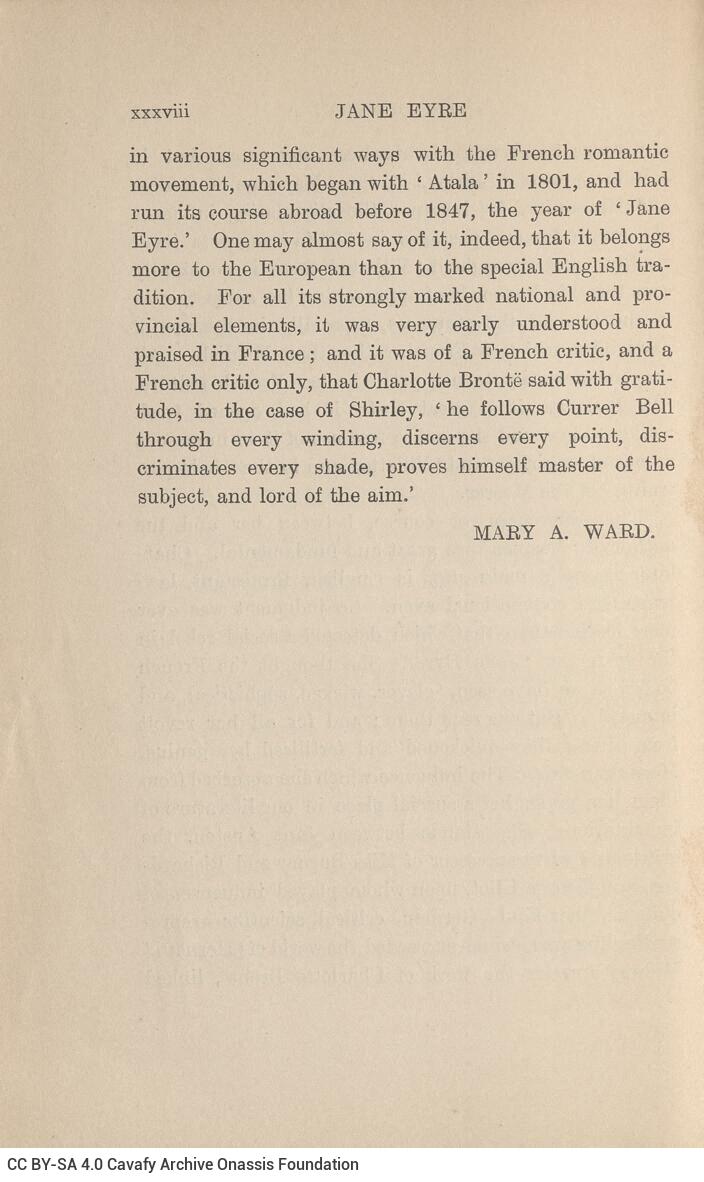 21 x 13.5 cm; 6 s.p. + XLVI p. + 1 s.p. + 555 p. + 7 s.p., l. 2 bookplate CPC on recto and C. P. Cavafy’s handwritten initi